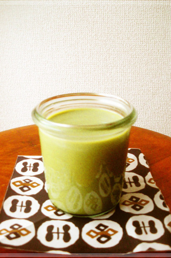 なめらか 抹茶プリン