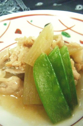 ふきと豚肉の炒め煮