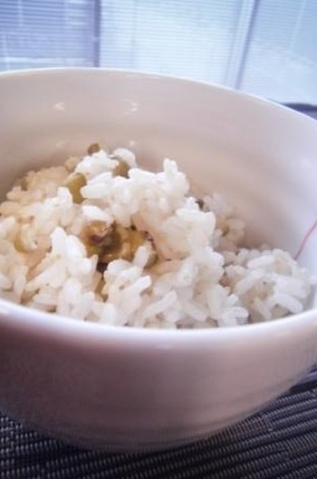 緑豆ご飯