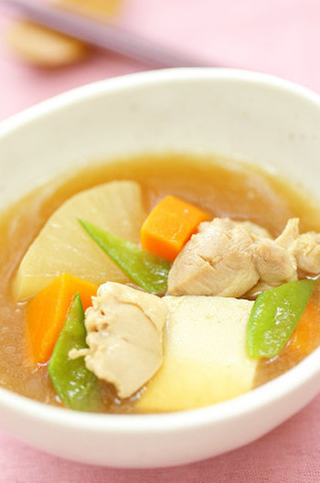 ごま油香るけんちん風煮物