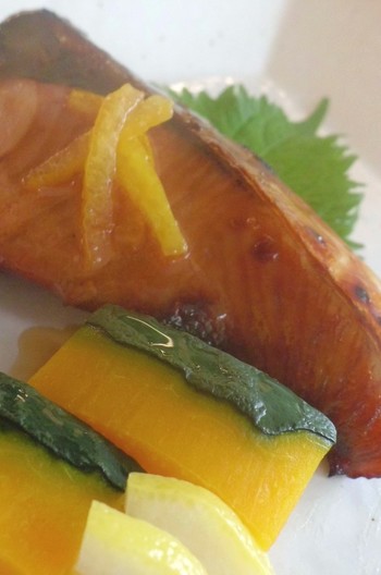 ぶりの幽庵焼き