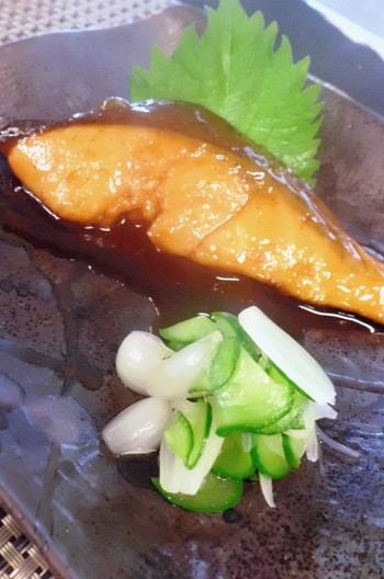鮭の照り焼き