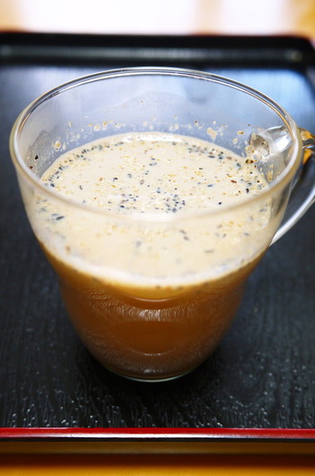 薬膳ドリンク 黒胡麻きな粉生姜豆乳ココア