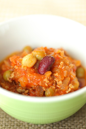 簡単でおいしい チリコンカン