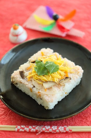 やさしい味付けの五目ちらし