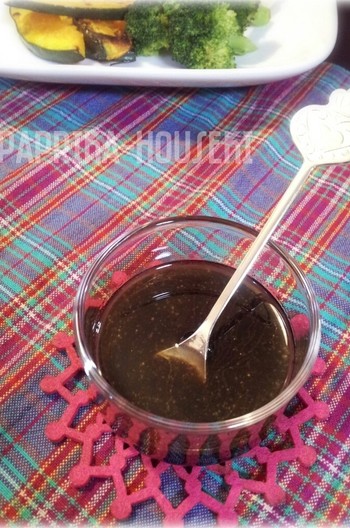 濃いバルサミコドレッシング