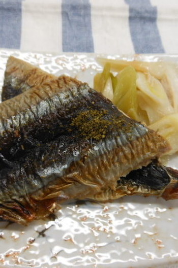 秋刀魚の蒲焼き