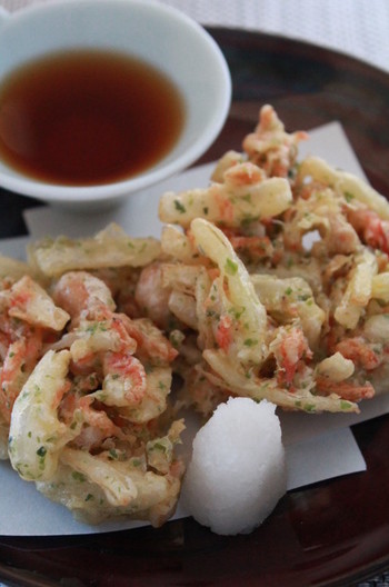 大豆の磯風味かき揚げ