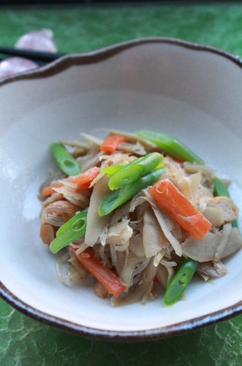 薩摩揚げ入り五目炒め