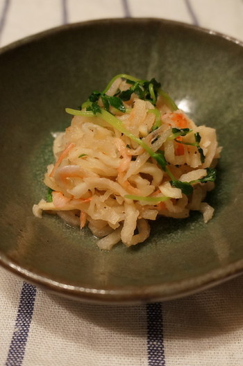 しっかり噛む！切干大根と桜海老の炒め煮