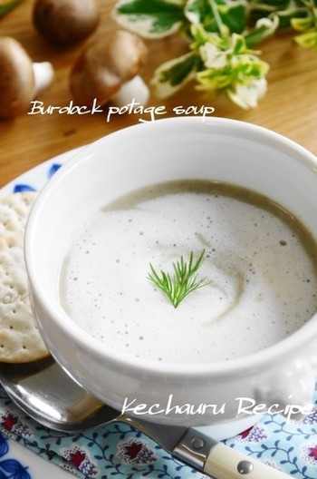 ごぼうとじゃがいものポタージュ