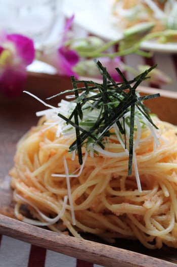 タラコクリームスパゲティー