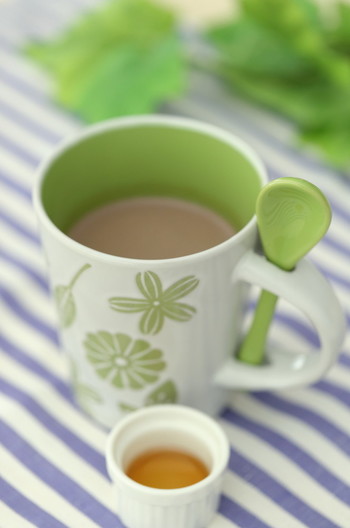 ほんのり甘いソイミルクハニーココア