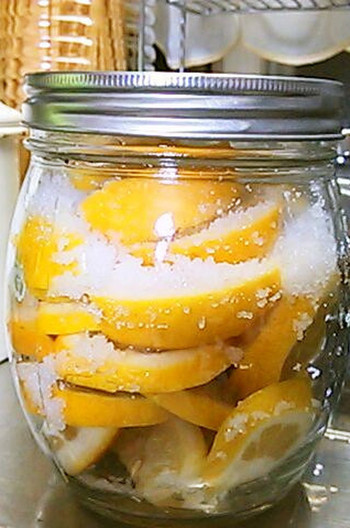 塩レモン レモンの塩漬け