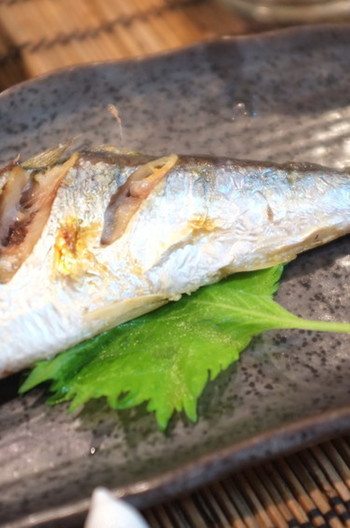 にしんの塩焼き