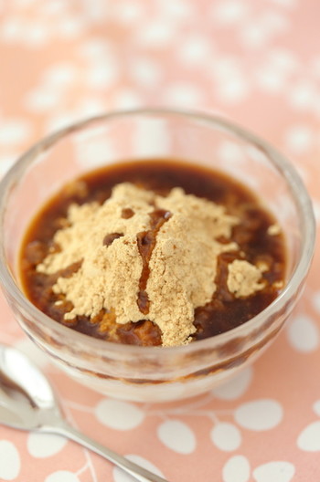 黒みつきな粉ヨーグルト