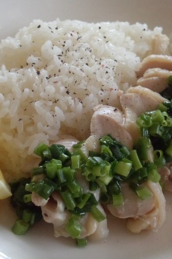 炒めない コールドジンジャーチキン