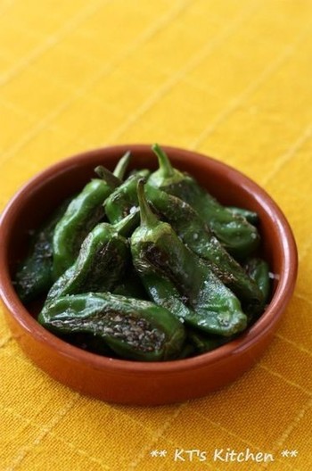 スペイン唐辛子（しし唐）の好きな食べ方