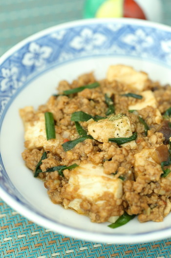 やさしいお味の麻婆豆腐