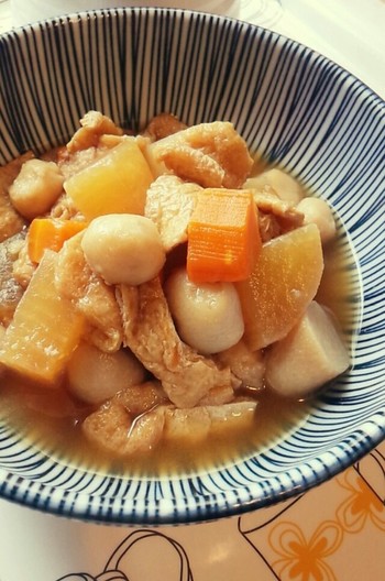 大根と里いものうま煮