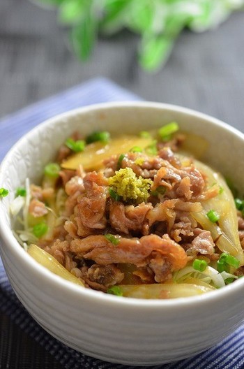 簡単 しょうが焼き丼