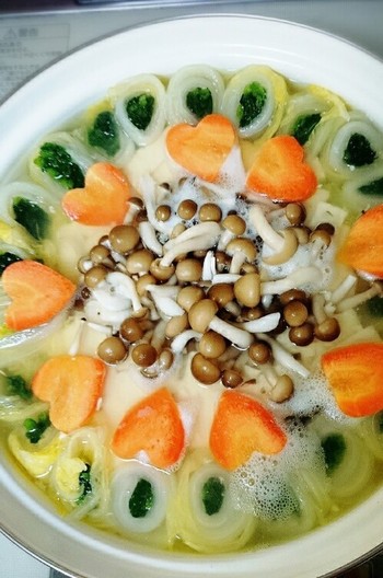 野菜たっぷり鍋