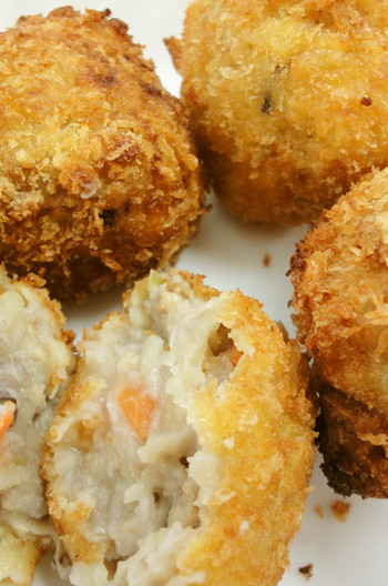 里芋の和風コロッケ