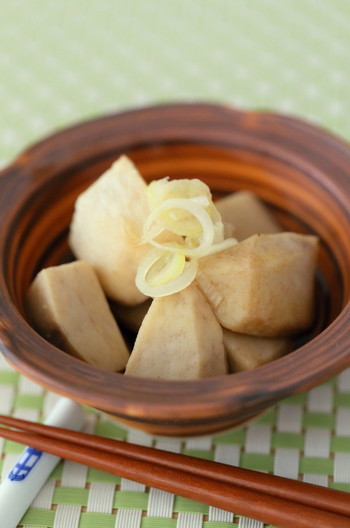 八つ頭のこんがり焼き煮含め