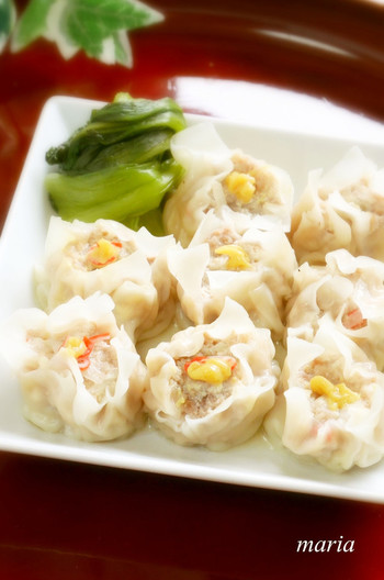 ふわふわ豆腐のシュウマイ