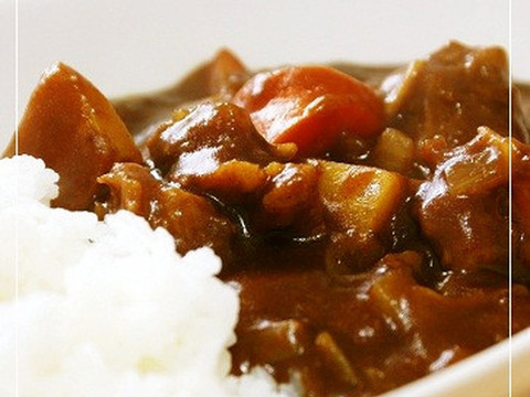 フライパンで作る牛すじカレー
