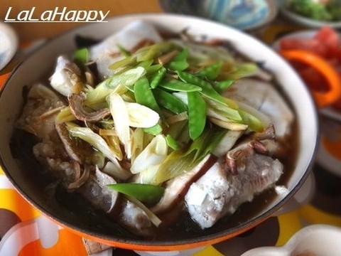 簡単 塩麹魚と和風野菜とわかめの重ね蒸し