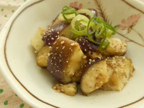 なすのごま和え