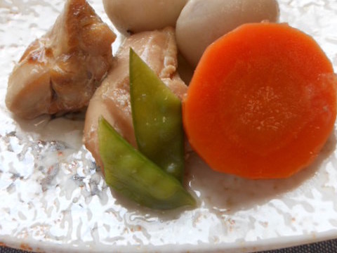 鶏肉のやわらか煮付