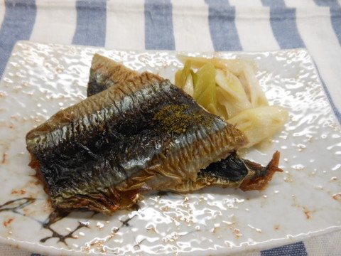 秋刀魚の蒲焼き