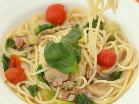ボンゴレ・スープパスタ