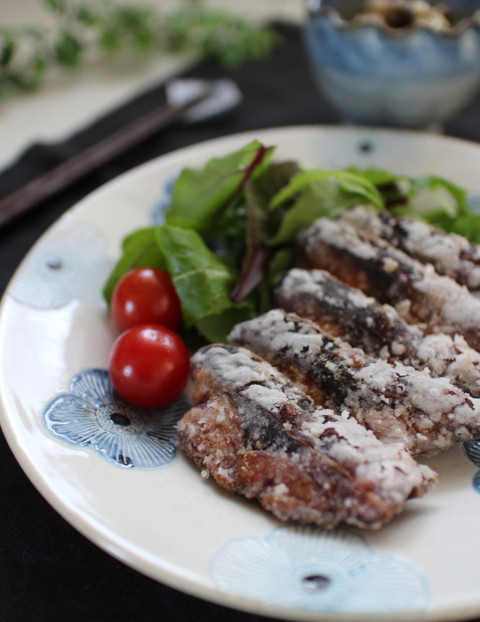 しょうがの風味が香るさばの竜田揚げ