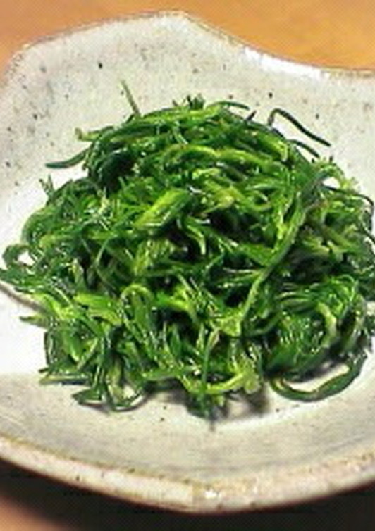 おかひじきの辛子あえ