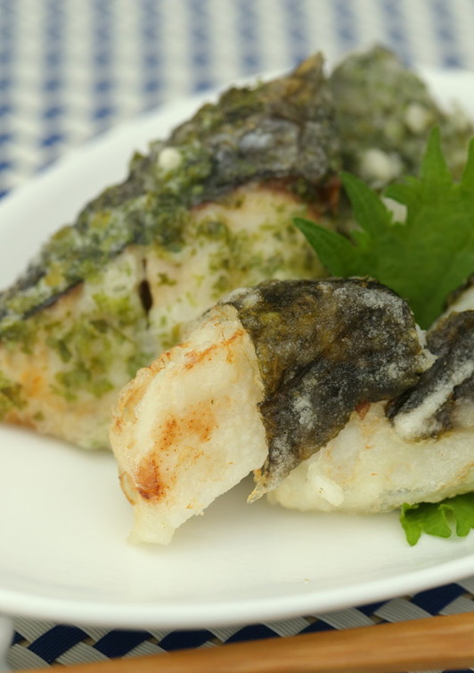 ２種のりdeカラっと磯辺揚げ