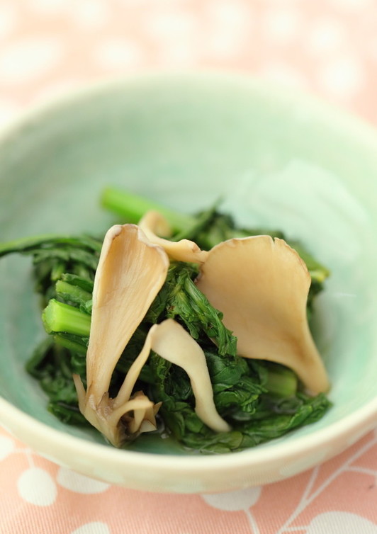 春菊と舞茸のさっぱり和え