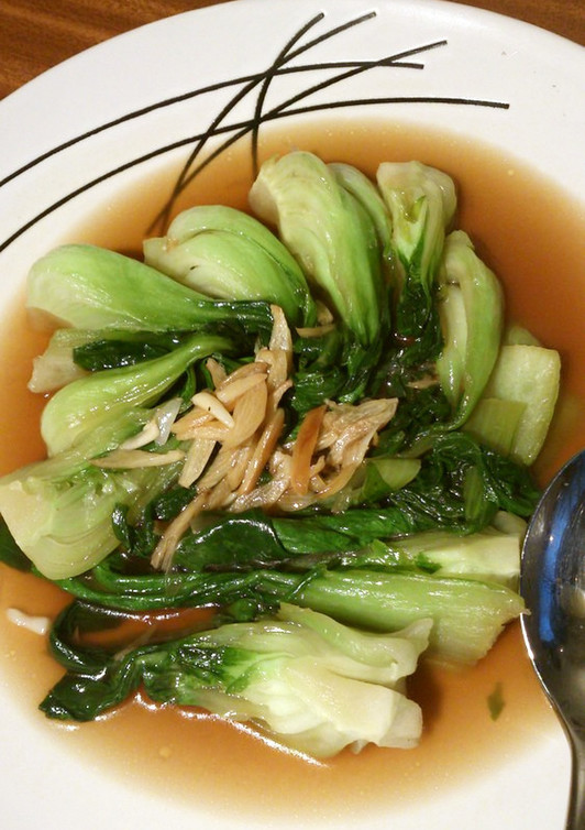 チンゲン菜だけの簡単中華副菜