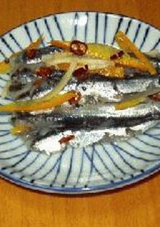 いわしのゴマ漬け