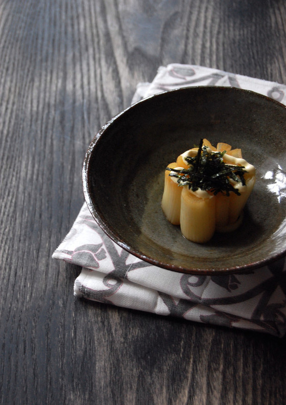 長ネギのお漬物風 レンジチンだけ