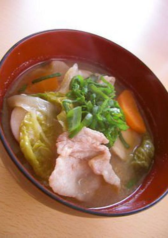 具沢山 我が家のおいしいとん汁