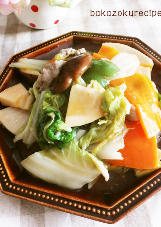 一番簡単 八宝菜