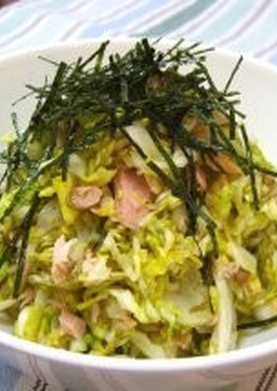 ツナのネバ昆布サラダ