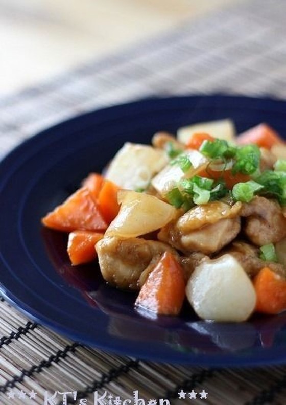 鶏肉とこんにゃくのコチュジャン炒め煮