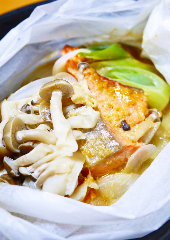 レンジで鮭と新玉ねぎの味噌マヨ蒸し By ほっこり の 管理栄養士監修のレシピ検索 献立作成 おいしい健康 糖尿病