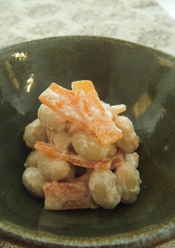 大豆の白和え