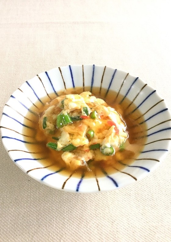 豆腐入り 卵のとろとろあんかけ
