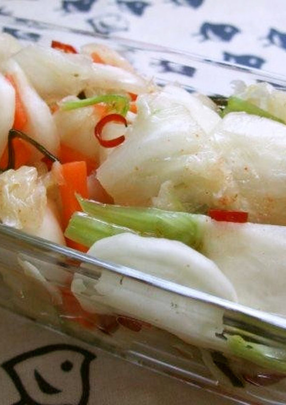 旬の野菜でササッと浅漬け